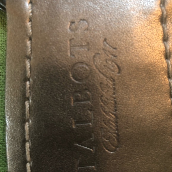 Black Metallic Flip Flops - Picture 2 of 4